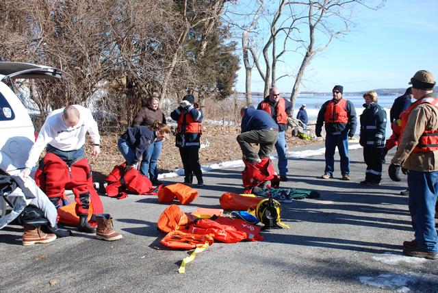 Participants from the several departments getting prepared.