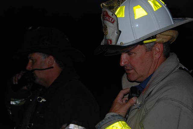 Chief Byrnes in command.