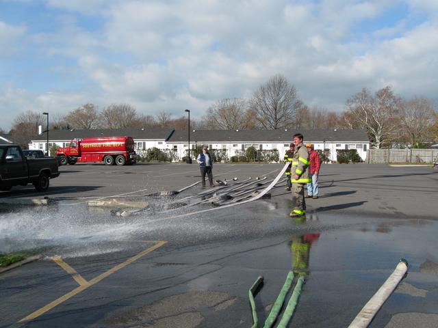 Lots of hose.